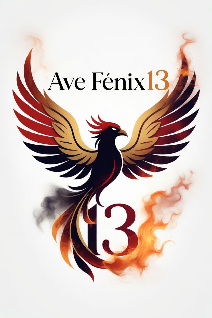 AveFénix13 — logo del ave fénix